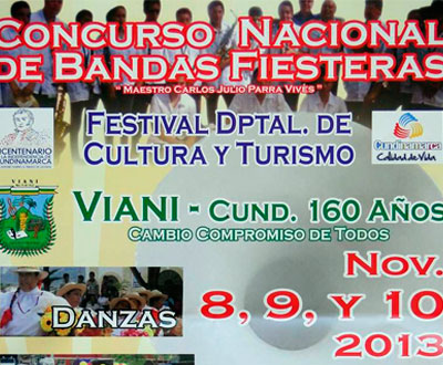 Reinado Departamental de la Cultura y el Turismo en Vianí, Cundinamarca