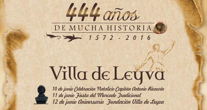444 años de fundación de Villa de Leyva, Boyacá