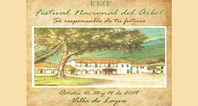 Festival Nacional del Árbol 2019 en Villa de Leyva, Boyacá