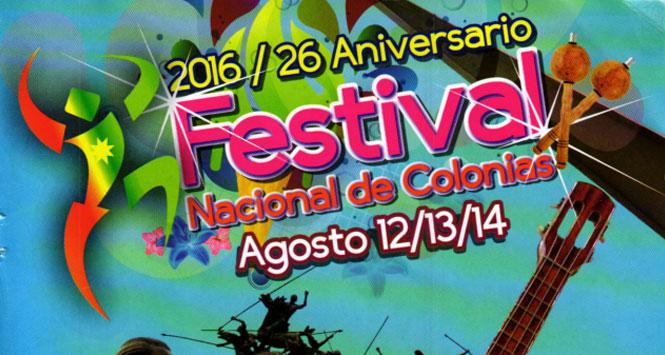 Festival Nacional de Colonias 2016 en Villanueva, Casanare Festival Nacional de Colonias 2016 en Villanueva, Casanare