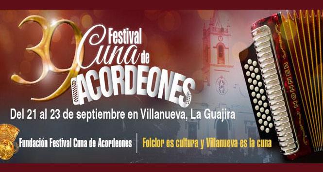 Festival Cuna de Acordeones 2017 en Villanueva, La Guajira