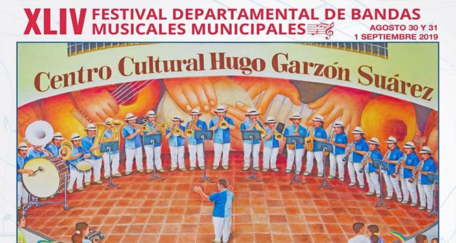 Festival Departamental de Bandas Musicales Municipales 2019 en Villeta, Cundinamarca