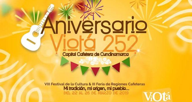 Festival Cultural y Feria de Regiones Cafeteras 2019 en Viotá, Cundinamarca