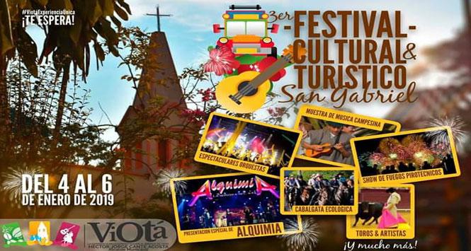 Festival Cultural y Turístico San Gabriel 2019 en Viotá, Cundinamarca