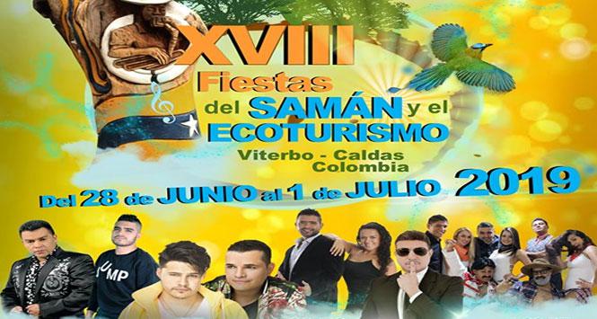 Fiestas del Samán y el Ecotorismo 2019 en Viterbo, Caldas
