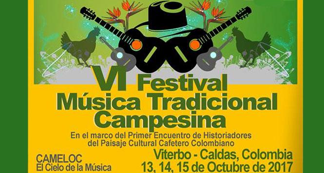 Festival Música Tradicional Campesina 2107 en Viterbo, Caldas