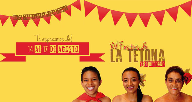 Programación Fiestas de la Tetona y el Retorno 2015 en Yalí, Antioquia