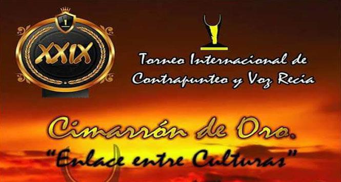 Torneo Internacional de Contrapunteo y Voz Recia Cimarrón de Oro 2017 Torneo Internacional de Contrapunteo y Voz Recia Cimarrón de Oro 2017