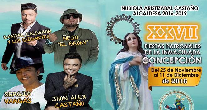 Fiestas Patronales de la Inmaculada Concepción 2016 en Yotoco, Valle del Cauca Fiestas Patronales de la Inmaculada Concepción 2016 en Yotoco, Valle del Cauca