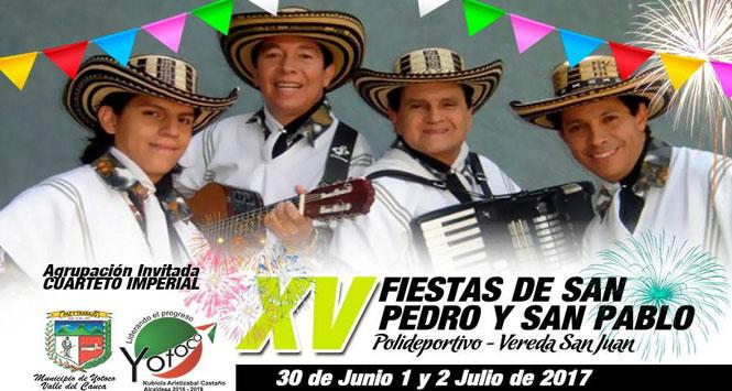 Fiestas de San Pedro y San Pablo 2017 en Yotoco, Valle del Cauca