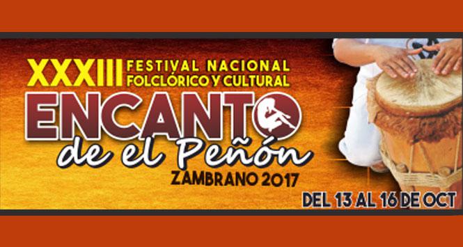 Festival Nacional Encanto de El Peñón 2017 en Zambrano, Bolívar