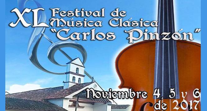 Festival de Música Clásica “Carlos Pinzón” 2017 en Zipacón, Cundinamarca Festival de Música Clásica “Carlos Pinzón” 2017 en Zipacón, Cundinamarca