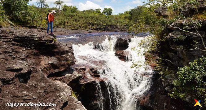 Salto del Aguila Cano Cristale Meta Colombia