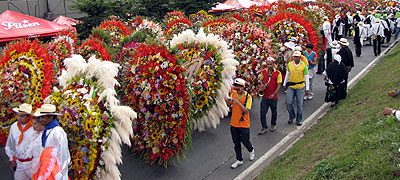 Llegó el desfile de silleteros