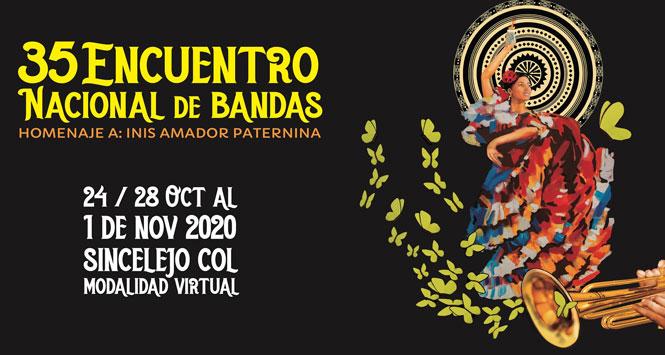 Encuentro Nacional de Bandas 2020 en Sincelejo, Sucre