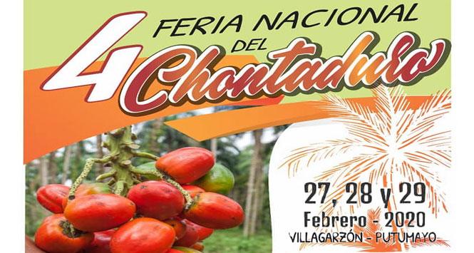 Feria Nacional del Chontaduro 2020 en Villagarzón, Putumayo
