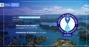 Colombia lanza sello de bioseguridad Colombia lanza sello de bioseguridad