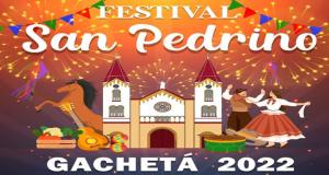 Festival San Pedrino 2022 en Gachetá, Cundinamarca