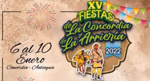 Fiestas de la Concordia y de la Arriería 2022 en Concordia, Antioquia