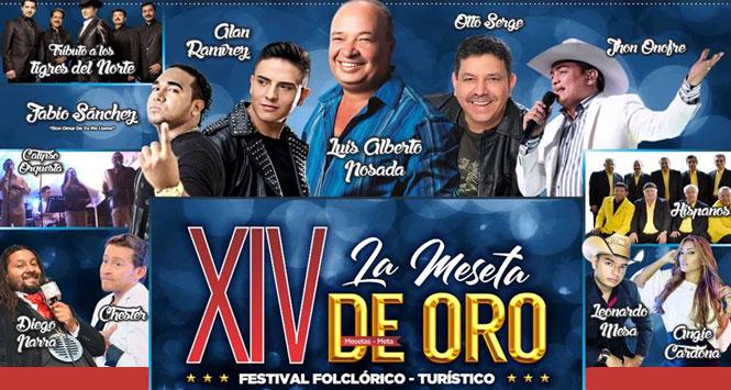 Festival Folclórico y Turístico La Meseta de Oro 2018 en Mesetas, Meta