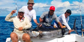 De pesca en Bahía Solano