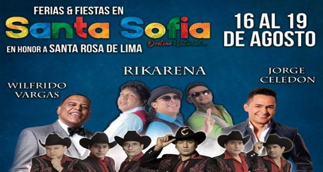 Ferias y Fiestas 2019 en Santa Sofía, Boyacá