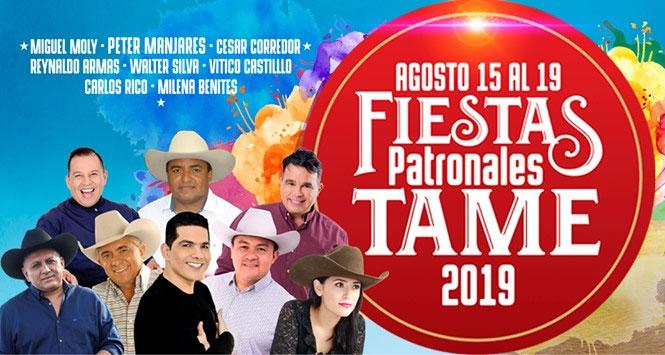 Fiestas Patronales 2019 en Tame, Arauca