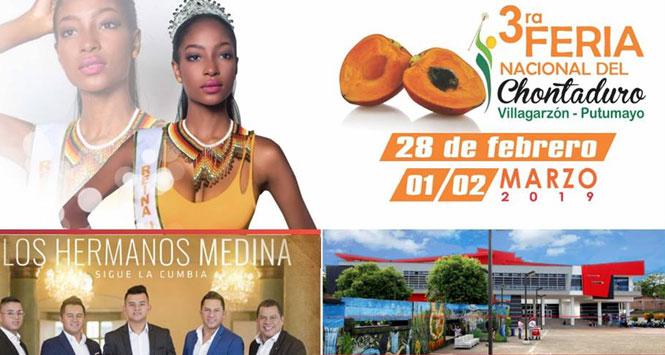 Feria Nacional del Chontaduro 2019 en Villagarzón, Putumayo