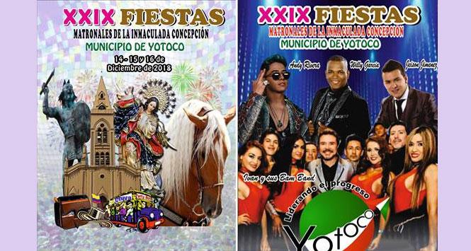 Fiestas Matronales de la Inmaculada Concepción 2018 en Yotoco, Valle del Cauca